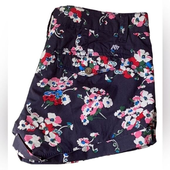 AEROPOSTALE SHORTS SIZE 11/12 FLORAL - Picture 4 of 5